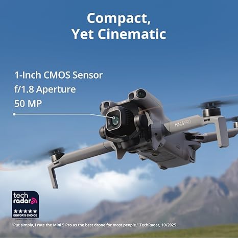 DJI Mini 5 Pro Drone Kit Combo Fly More 2